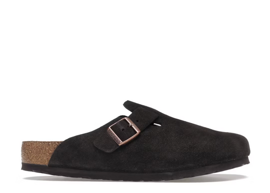 Birkenstock Boston Soft Footbed Suede Mocha