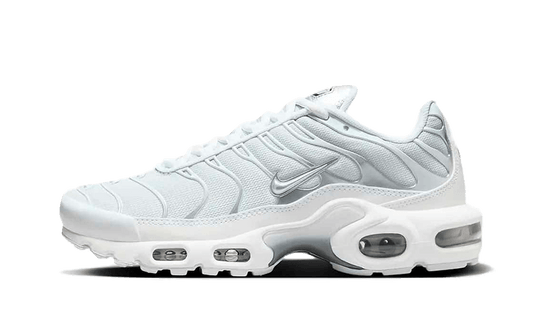 Nike® Air Max Plus White Metallic Silver